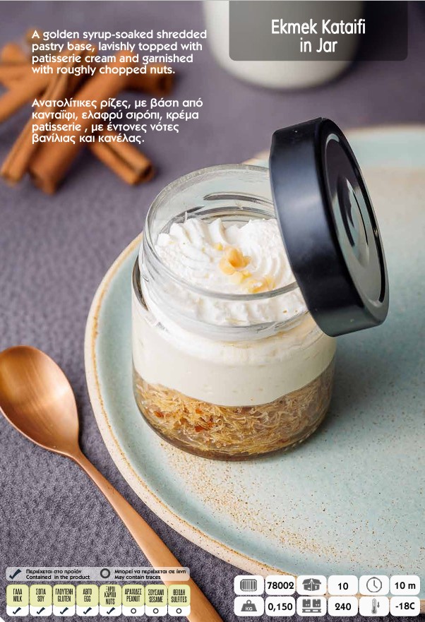 Ekmek Kataifi in a Jar (10pcs)