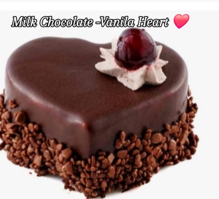 Pasta Chocolate & Vanilla Heart (12pcs)
