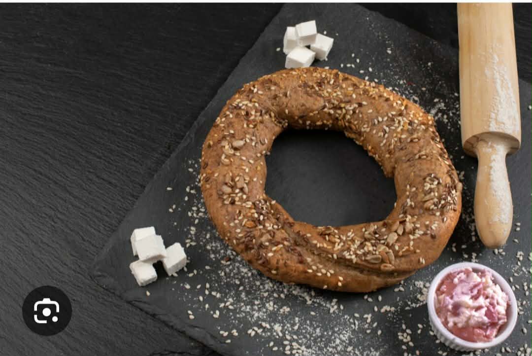 Wholegrain flute Long Bagel stuffed with Philadelphia Cheese and turkey BOX OF 30
