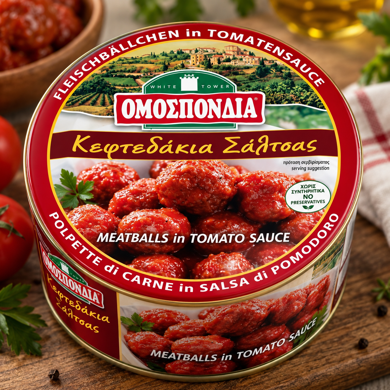 Meatballs in tomato sauce 280gr
