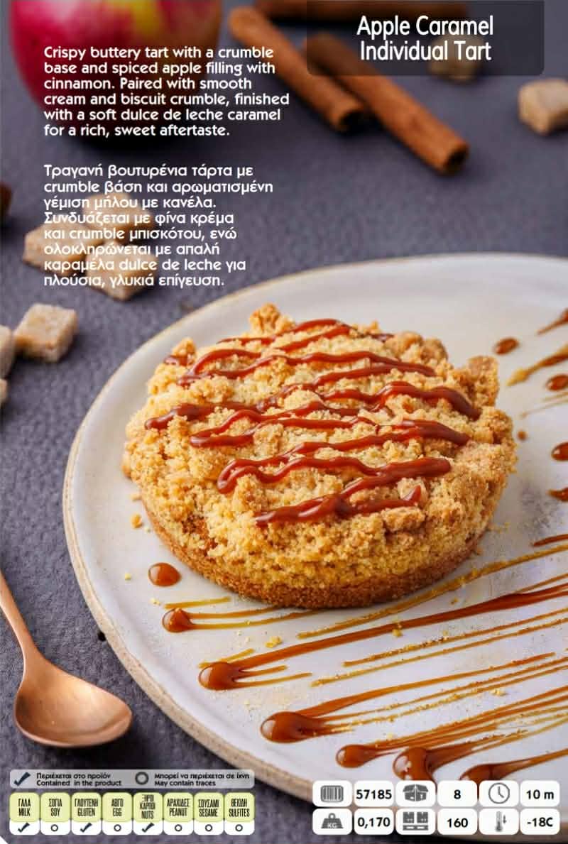 Tarta Apple Pie Caramel (8pcs)