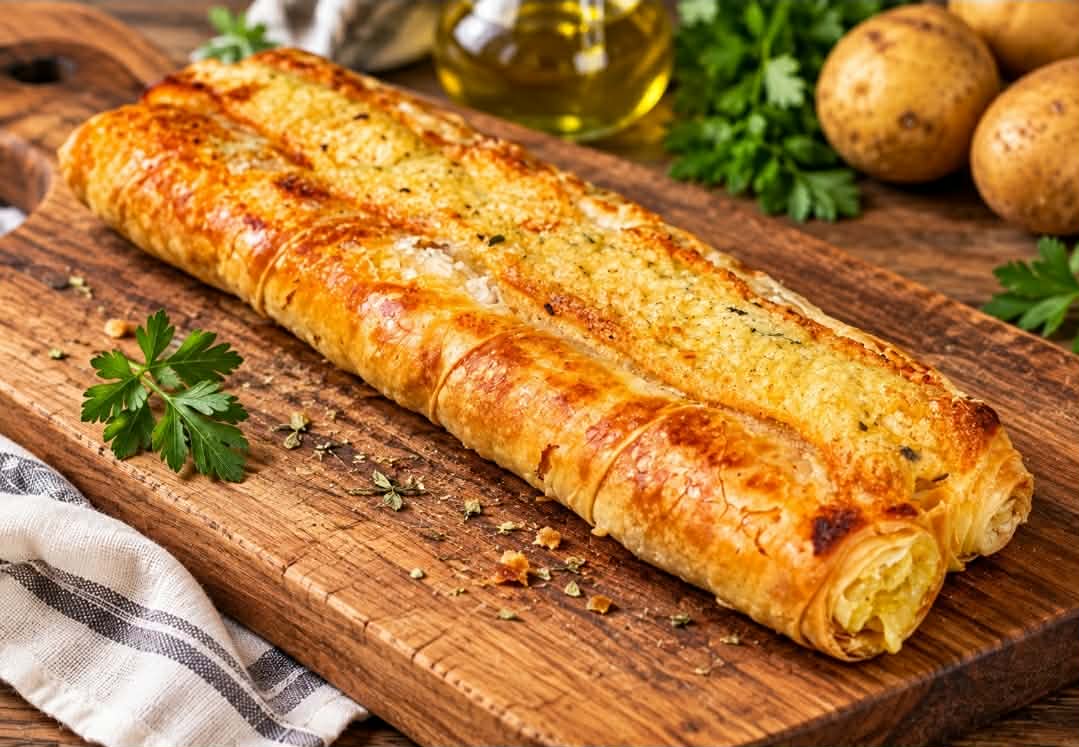 Flute long Potato bagel box of 35
