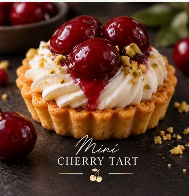 Mini Cherry tart 35pcs