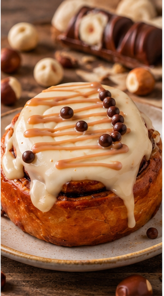 Cinammon rolls with bueno 12pcs